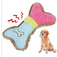 Juguete de Peluche para Perros Hueso Indestructible Silencioso Ideal para Cachorros - details 4