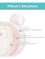 Baby Anti-bias Head Latex Stereotyped Pillow Newborn Protective Shaping Pillows Infant Sleeping Cushion for 0-1 Years Old Items - details 6