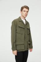 Chaqueta de fatiga de la selva ejército oliva negro campo ligero vintage militar safari rompevientos camisa de talla grande mujeres moda hombres - details 17