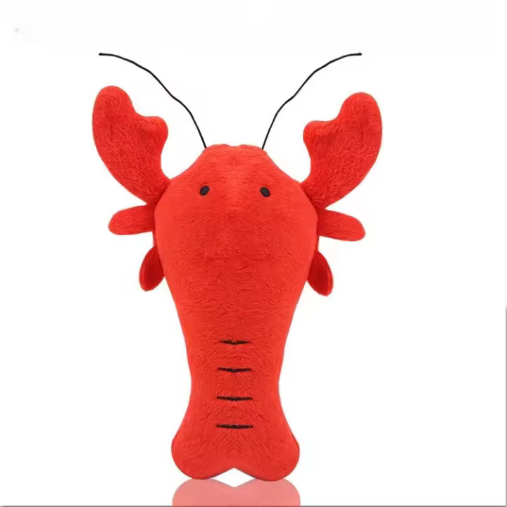 Peluche de Perro Bulldog Resistente a Mordiscos Juguete de Dibujos Animados de Frutas - 1