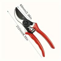 Tijeras de podar profesionales afiladas de 8", tijeras de podar de acero con alto contenido de carbono, podadora manual, tijeras de jardín, cortadoras para el jardín, tijeras para bonsái, podadoras - details 4