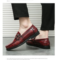 Estilo de pelo puntiagudo casual británico mocasines tendencia transpirable. - details 15