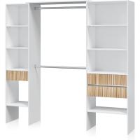 Armario Reversible Nitza Blanco Artik y Natur Medidas 190cm x 187cm x 40cm - details 6
