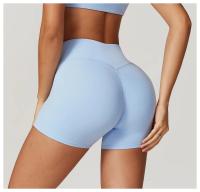 Pantalones Cortos de Yoga de Nylon Suave Cintura Alta para Entrenamiento y Ciclismo - details 18