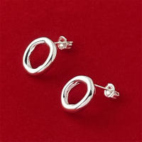 Andara Aretes de Doble Corazón de Plata Esterlina  Accesorio Casual de Ropa con Estilo Europeo y Americano Regalo de Joyería de Vacaciones - details 32