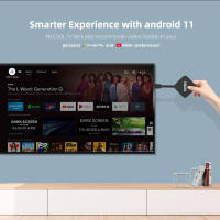 MECOOL-Mini TV Stick KD2 ATV OS, Android 11, 4K, Amlogic S905Y4, 4 + 32G, 2,4G/5G, WIFI, reproductor multimedia, certificado por Google - details 1