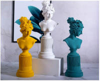 Estatua de busto de resina de diosa nórdica, figuras creativas de resina de Venus, entrada de escritorio, sala de estar, adornos de decoración del hogar, artesanías de arte - details 3
