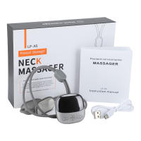Masajeador de Cuello con Microcorriente Baja Frecuencia Estimulador Muscular Eléctrico Alivio del Dolor Cervical Protección para la Columna Vertebral - details 6