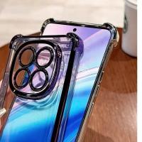 RedmiNote14 pro funda transparente a prueba de golpes funda de silicona chapada para Redmi Note13 14C 13C Fundas de teléfono POCO X7 F7 Fundas - details 1