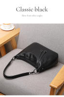 Bolso de cuero puro popular nuevo bolso de mujer de cuero versátil de moda bandolera de un solo hombro bolso bandolera portátil - details 16