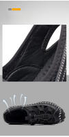 Nuevas Sandalias de Cuero Transpirable para Hombres Estilo Casual de Verano Versátil con Diseño de Hueco - details 4
