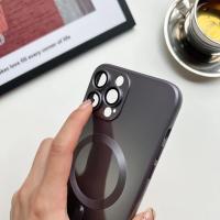 Funda magnética mate de lujo para iPhone, 15, 14, 13, 12, 11 Pro Max Plus, Magsafe, funda suave a prueba de golpes - details 5