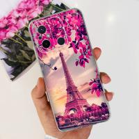 Fundas de silicona transparente para Xiaomi Redmi 12c, patrón de moda, pintura al óleo, funda de teléfono, Redmi 12c, 12 c, redmi12c - details 7