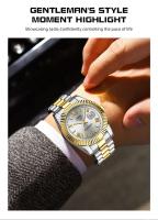 Reloj de pulsera NIBOSI clásico de lujo de primera calidad, Reloj de pulsera resistente al agua con fecha y función, Reloj de cuarzo Miyota para Hombre - details 11