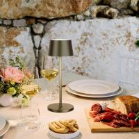 Lámpara LED recargable USB de Mesa Regulable - Larga duración - Luz regulable (Dimmer) con un toque - Casa y restaurante - Protección IP54 - Dorado Oscuro - details 29