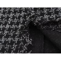 - Conjunto de dos piezas de moda coreana para mujer, blusa blanca con cuello de lazo y tirantes finos, minivestido de tweed con un solo botón - details 9