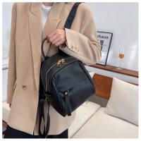 Bolso mujer 2025 nueva mochila de cuero suave para mujer, mochila pequeña de viaje literario de moda bolso de mujer - details 18