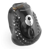 Cerradura Completa OLOEY Dispositivo de Plástico para Hombres con Jaula Anillo de Pene Juego Adulto - details 0
