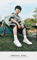 Agujero zapatos de los niños de la bolsa de la cabeza hueco niños y niñas transpirable antideslizante casual vadeando fondo suave zapatillas frescas - details 1