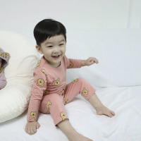 Conjunto de invierno para niñas Conjunto de ropa con estampado de oso lindo para niñas - details 11