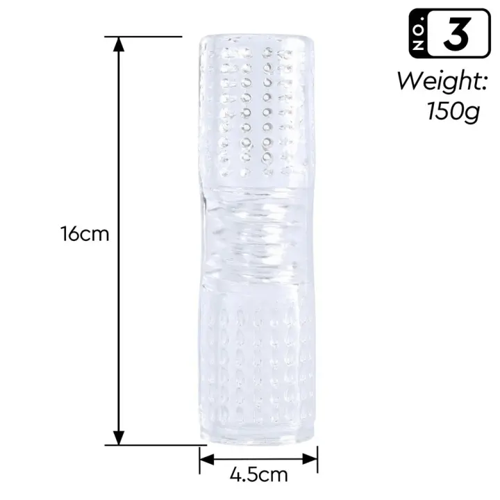 Copa de avión de cristal TPE saludable, masturbador de Vagina Real suave, coño de bolsillo Sexy, Juguetes sexuales eróticos para adultos, muñeca - 1