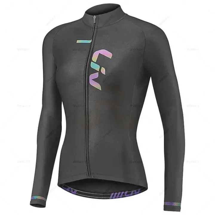 Conjunto de Sudadera para Mujer LIV Ropa de Secado Rápido Uniforme de Bicicleta de Montaña - 1