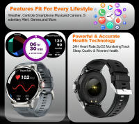 Reloj inteligente con seguimiento GPS para hombre, dispositivo resistente al agua de 2024 pulgadas, HD, Bluetooth, llamadas, 1,85 mAh, 3ATM, deportivo, Fitness, novedad de 710 - details 7
