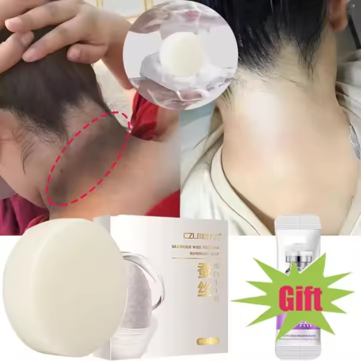 Jabón blanqueador corporal, jabón blanqueador para axilas y rodillas, eliminación de piel de pollo, eliminación de manchas oscuras, piel muerta, hidrata, ilumina el cuidado del cuerpo - 1