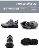 Zapatos de trabajo de seguridad para hombre y mujer, zapatillas cómodas, ligeras, transpirables - details 19