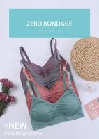 3 Pcs Pack Sujetador De Maternidad Transpirable Para Empequeñecimiento Y Dormir Sin Aros Ni Costuras Ni Ralladuras Ni Químicos Ni Alérgenos Ajuste De Correa Trasera Natural Para Mujer - details 0