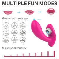 Dispositivo de masturbación femenina tipo control remoto vibrador de succión lay-on para mujeres - details 1