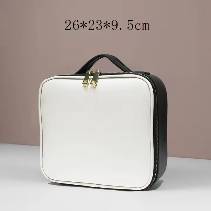 Neceser profesional de gran capacidad para mujer, bolsa de viaje, estuche de maquillaje - 1