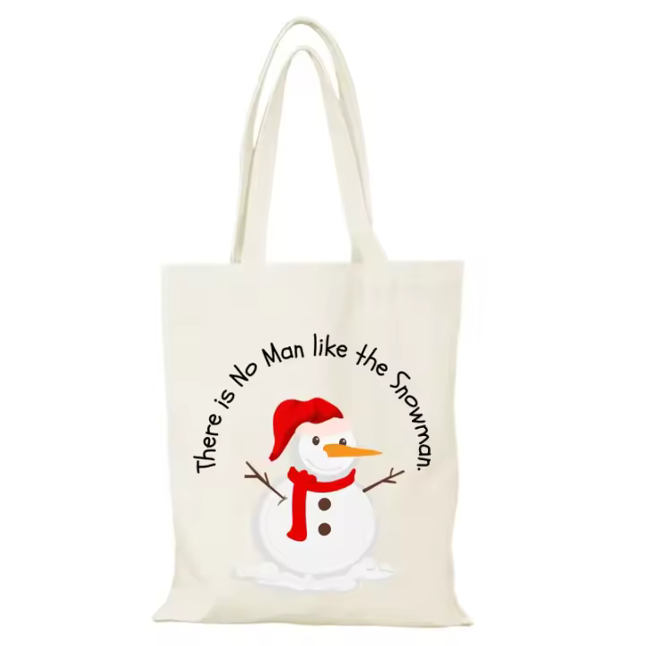 Bolso de Lona de Dibujos Animados Bolso de Mano de Moda para Mujeres Bolsa Ecológica para Compras y Playa - 1
