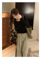 Camiseta De otoño Para Mujer, Ropa Para Mujer, Tops, camiseta, Top corto Para Mujer, camisetas Y2k Para Mujer, Ropa De Mujer, ropa femenina Traf - details 35