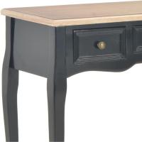 Mesa de entrada recibidor consola 3 cajones madera MDF mesa auxiliar pasillo vestíbulo comedor teléfono llaves mueble aparador tocador - details 14