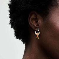 Pendientes de plata con forma de animal, pendientes de pinza para el pelo de serpiente y colibrí, pájaro fénix inmortal, hermosos regalos de joyería para - details 8