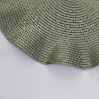 Juego de Placemats Tejidos y Brazo 6 Piezas de Circulo de 15 pulgadas para Mesas de Comedor y Cocina Lavables - details 4