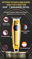 Kemei-cortadora de pelo profesional para hombre, máquina de corte de pelo sin cable, recargable, para Barba - details 6