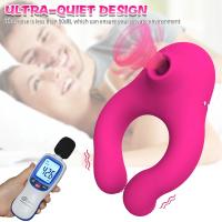 Anillo de Pene Vibrador de Succión de Frecuencia 10 para Tienda de Sexo Juguetes Sexuales para Pareja Anillo de Clítoris Masajeador de Scrotum Productos para Adultos - details 7