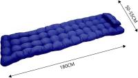 Cojín de tumbona con almohada y relleno de fibra hueca, cojines de silla de jardín, cojines de asiento para exteriores, cojines de hamaca - details 2