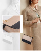 Mochila de Moda para Mujer Mochila de Cuero con Correa para Hombro Bolso Cruzado Set de Bolso de Tarjetero de Cuero Regalo para Mujer - details 3