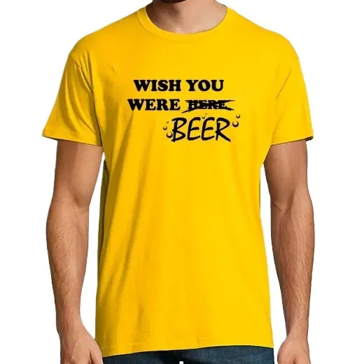 Ojalá fueras cerveza Camisetas CERVEZA,Pack Regalo Camiseta Personalizada - 1