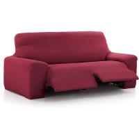 Sofá Relax 3 Plazas con 2 Patas Vega, Marfil. Funda para sofá reclinable. Ajuste, Fácil de Colocar y Lavar - details 2