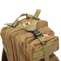 Mochila, 40x30x5 cm, Capacidad de 20L o Más, Bolsa de Viaje Impermeable Plegable, 100% Tela Oxford Impermeable, Color Caqui, 1 Pieza - details 1