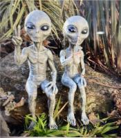 Figuritas Decorativas de Alien para Jardín - Adornos Navideños de Resina - details 5