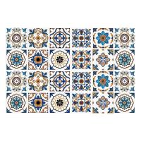 Pegatina autoadhesiva antiaceite para cocina, calcomanía de pared impermeable para armario de azulejos de cerámica de alta temperatura, 24 piezas - details 0
