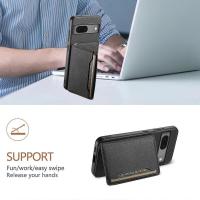 Para Google Pixel 7 5G Kickstand Funda de cuero PC + TPU Funda híbrida para teléfono con ranuras para tarjetas - details 2