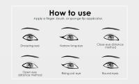 Handaiyan impermeable de larga duración sin manchas delineador de ojos 42 colores mate sombra de ojos delineador líquido - details 7