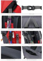 Mochila impermeable al aire libre para acampar, senderismo, trekking, viajes Molle, Nuevo para 2024, 60L - details 6