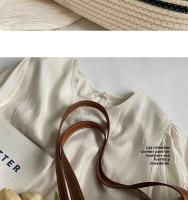 Bolso de estilo francés para mujer, gran capacidad, nuevo bolso versátil de hombro tejido de paja, bolso de mano para vacaciones en la playa - details 4
